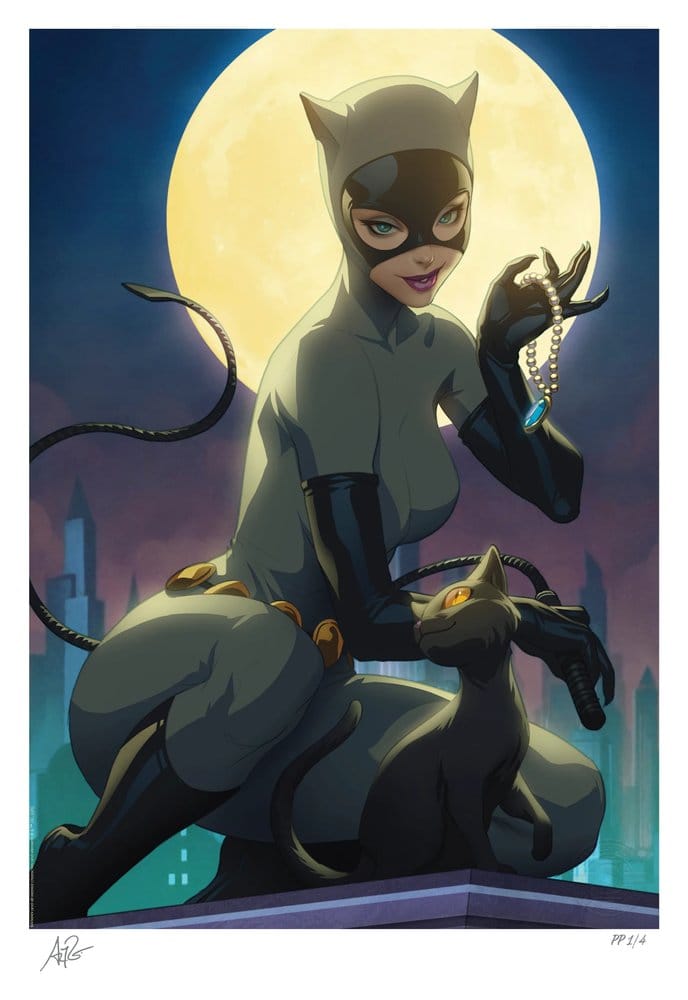 DC Comics Art Print Catwoman: Batman the Animated Series 46 x 61 cm - unframed 0747720274556