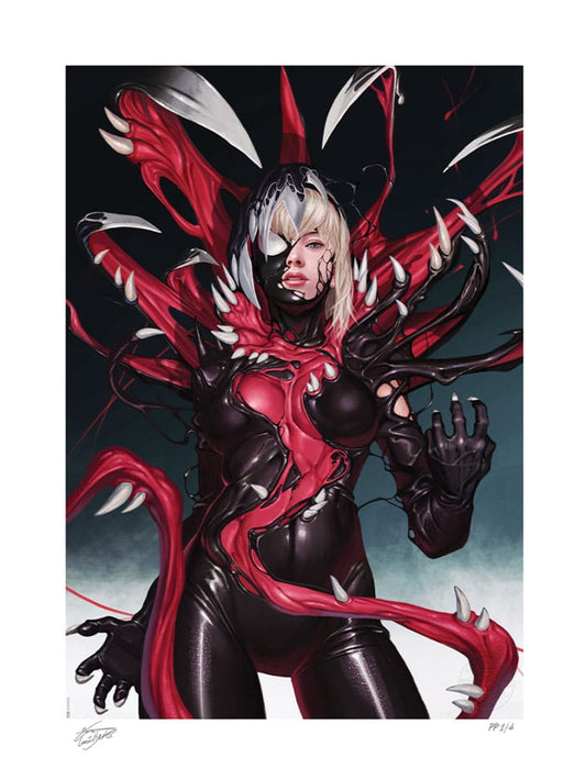Marvel Art Print Gwenom vs. Carnage (King in Black: Gwenom vs. Carnage #1 (2021)) 61 x 45 cm - unframed 0747720273092