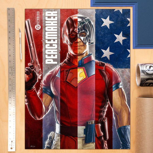 DC Comics Art Print Peacemaker 41 x 61 cm - unframed 0747720271951