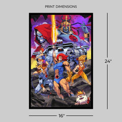 ThunderCats Fine Art Print ThunderCats Roar! 41 x 61 cm - unframed 0747720289093