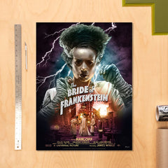 Bride of Frankenstein Art Print Bride of Frankenstein (Color Variant) by Ruiz Burgos 61 x 46 cm - unframed 0747720273627