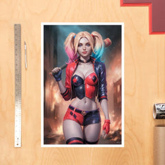 DC Comics Fine Art Print Harley Quinn 41 x 61 cm - unframed 0747720290020