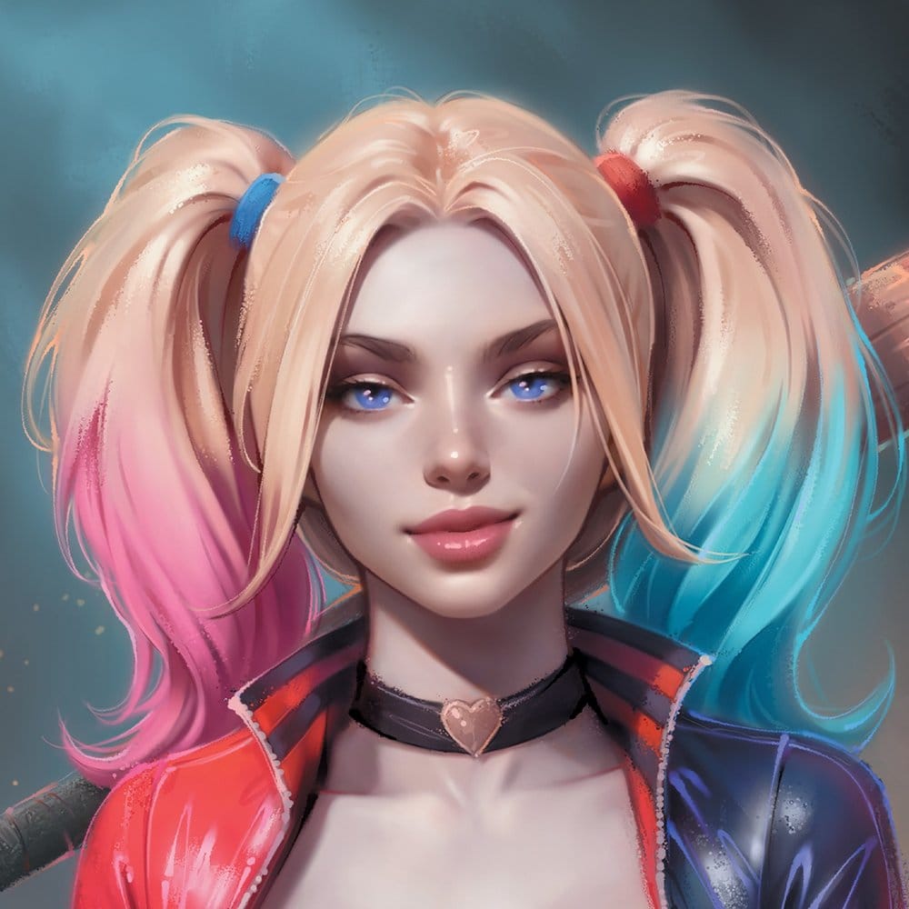 DC Comics Fine Art Print Harley Quinn 41 x 61 cm - unframed 0747720290020
