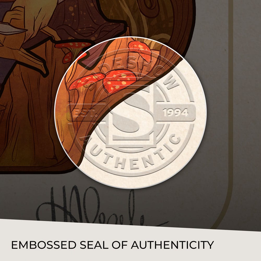 Critical Role Art Print Travis Willingham: 10th Anniversary Art Nouveau Illustrations 46 x 28 cm - unframed 0747720272767