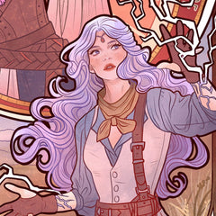 Critical Role Art Print Laura Bailey: 10th Anniversary Art Nouveau Illustrations 46 x 28 cm - unframed 0747720272781