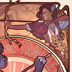 Critical Role Art Print Laura Bailey: 10th Anniversary Art Nouveau Illustrations 46 x 28 cm - unframed 0747720272781