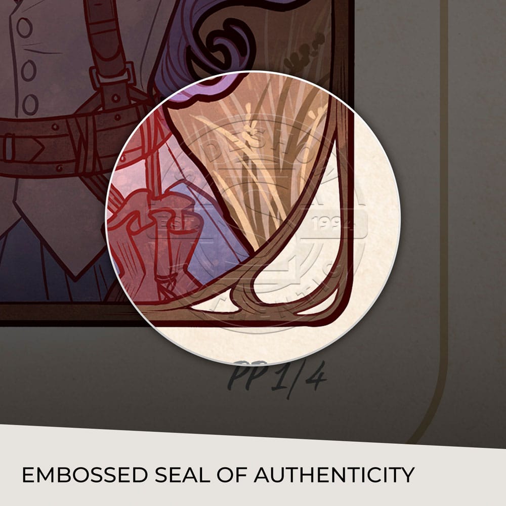 Critical Role Art Print Laura Bailey: 10th Anniversary Art Nouveau Illustrations 46 x 28 cm - unframed 0747720272781