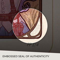 Critical Role Art Print Laura Bailey: 10th Anniversary Art Nouveau Illustrations 46 x 28 cm - unframed 0747720272781
