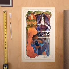 Critical Role Art Print Marisha Ray: 10th Anniversary Art Nouveau Illustrations 46 x 28 cm - unframed 0747720272910