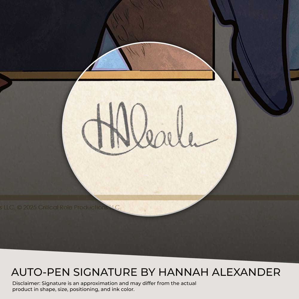 Critical Role Art Print Marisha Ray: 10th Anniversary Art Nouveau Illustrations 46 x 28 cm - unframed 0747720272910