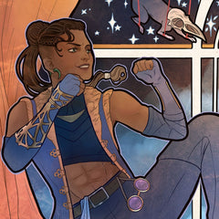 Critical Role Art Print Marisha Ray: 10th Anniversary Art Nouveau Illustrations 46 x 28 cm - unframed 0747720272910