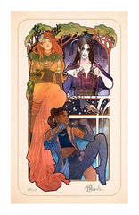 Critical Role Art Print Marisha Ray: 10th Anniversary Art Nouveau Illustrations 46 x 28 cm - unframed 0747720272910