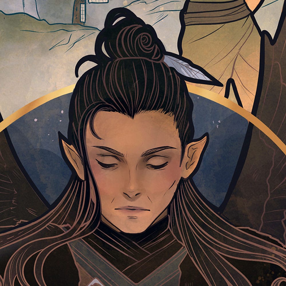 Critical Role Art Print Liam O'Brien: 10th Anniversary Art Nouveau Illustrations 46 x 28 cm - unframed 0747720272828