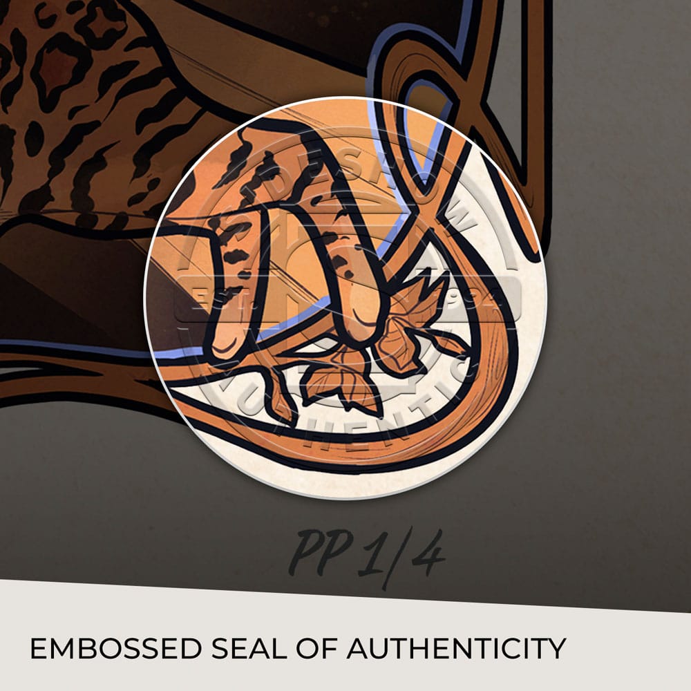 Critical Role Art Print Liam O'Brien: 10th Anniversary Art Nouveau Illustrations 46 x 28 cm - unframed 0747720272828