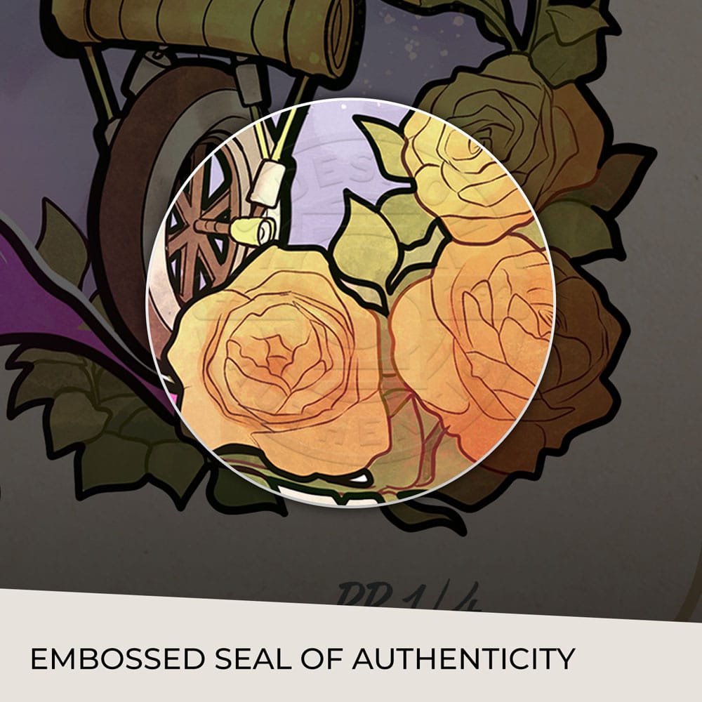 Critical Role Art Print Sam Riegel: 10th Anniversary Art Nouveau Illustrations 46 x 28 cm - unframed 0747720272842