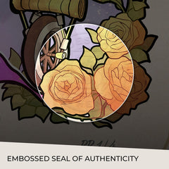 Critical Role Art Print Sam Riegel: 10th Anniversary Art Nouveau Illustrations 46 x 28 cm - unframed 0747720272842