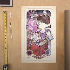 Critical Role Art Print Taliesin Jaffe: 10th Anniversary Art Nouveau Illustrations 46 x 28 cm - unframed 0747720272866