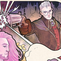 Critical Role Art Print Taliesin Jaffe: 10th Anniversary Art Nouveau Illustrations 46 x 28 cm - unframed 0747720272866
