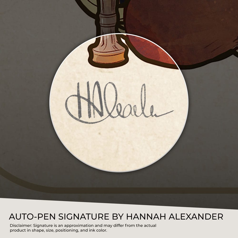 Critical Role Art Print Ashley Johnson: 10th Anniversary Art Nouveau Illustrations 46 x 28 cm - unframed 0747720272880