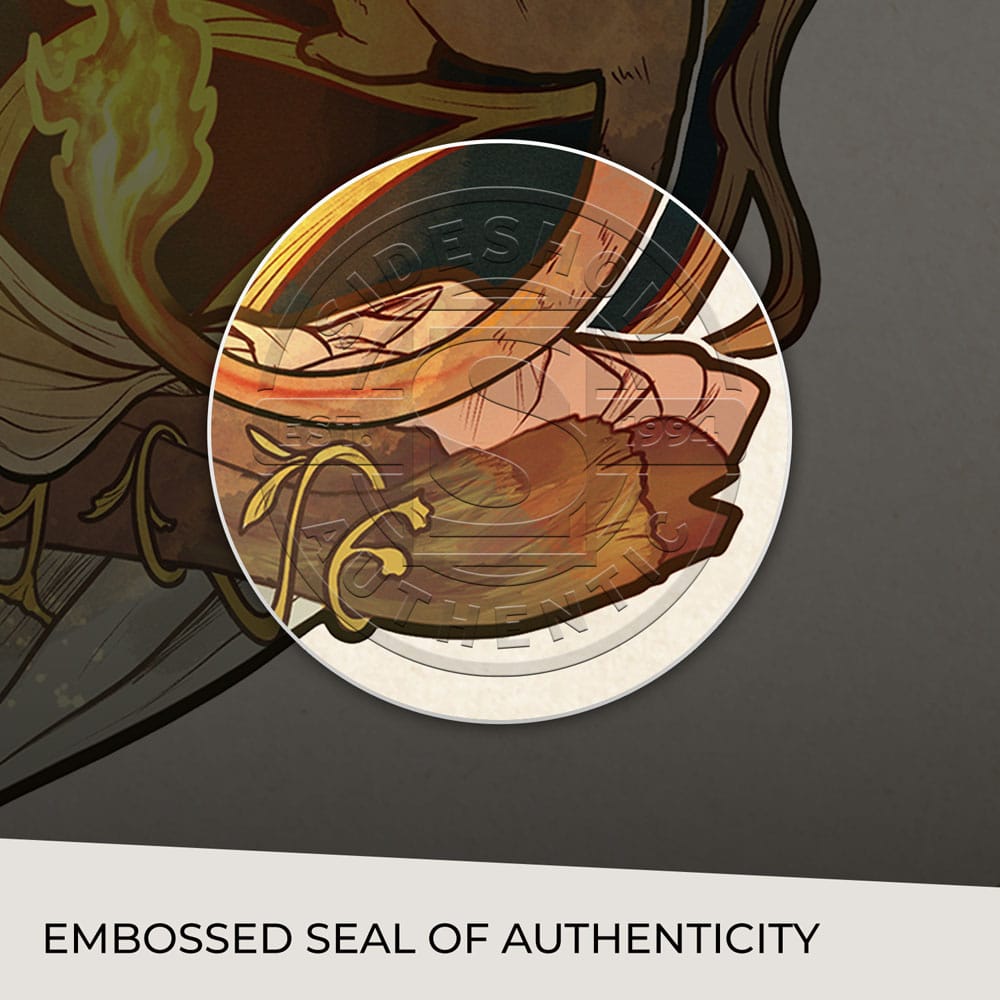 Critical Role Art Print Ashley Johnson: 10th Anniversary Art Nouveau Illustrations 46 x 28 cm - unframed 0747720272880