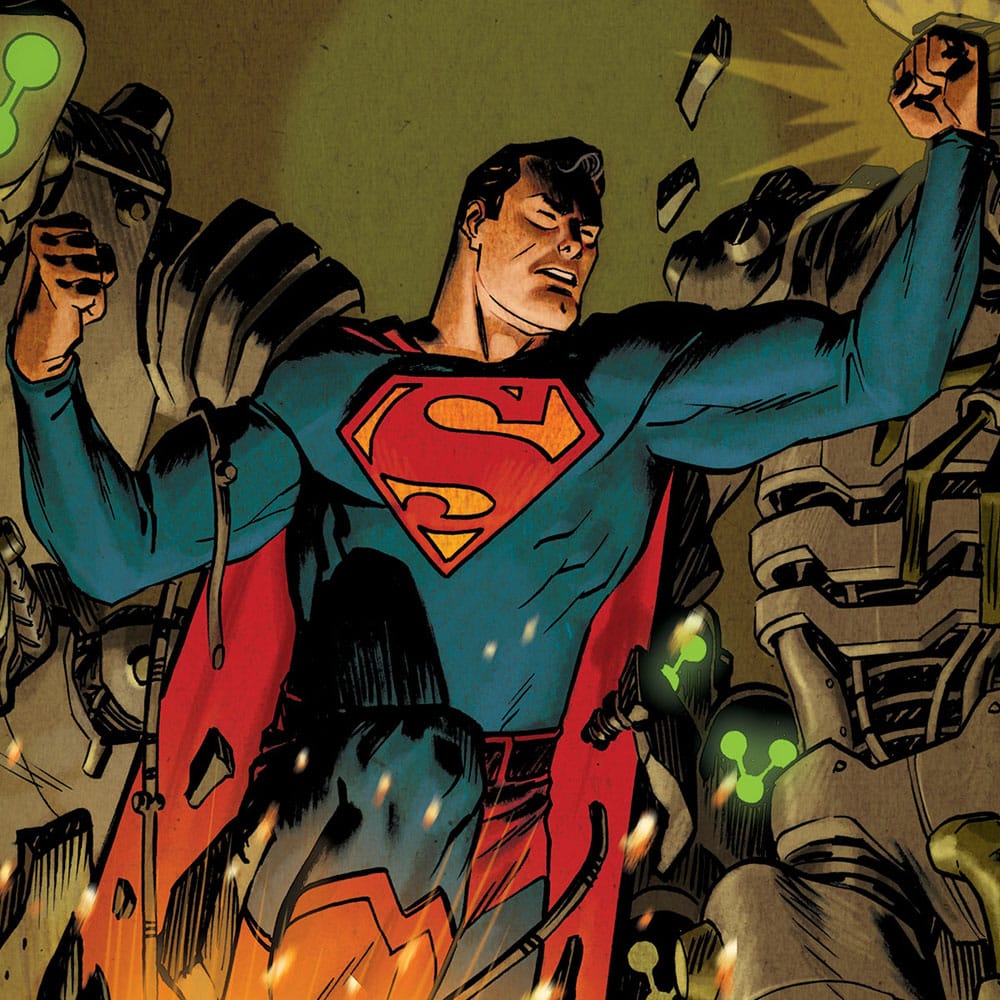 DC Comics Art Print Superman Space Age 61 x 41 cm - unframed 0747720272668