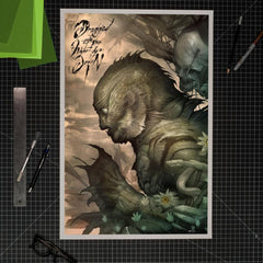 The Creature from the Black Lagoon Art Print Creature from the Black Lagoon by Dan Quintana 61 x 41 cm - unframed 0747720273696