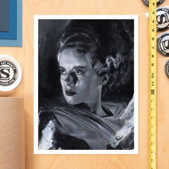 Bride of Frankenstein Art Print Bride of Frankenstein by Chris Valentine 41 x 31 cm - unframed 0747720274112