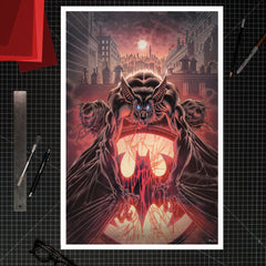 DC Comics Art Print Man-Bat 41 x 61 cm - unframed 0747720271999