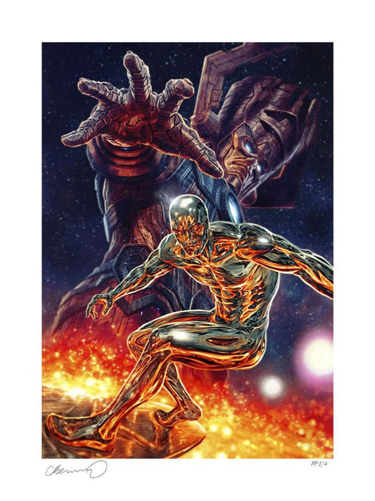 Marvel Art Print Galactus and the Silver Surfer 61 x 41 cm - unframed 0747720272330
