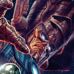 Marvel Art Print Galactus and the Silver Surfer 61 x 41 cm - unframed 0747720272330
