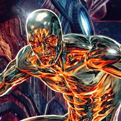 Marvel Art Print Galactus and the Silver Surfer 61 x 41 cm - unframed 0747720272330