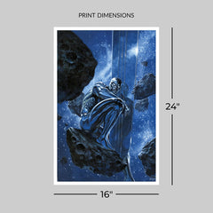 Marvel Art Print Silver Surfer: Ghost Light 61 x 41 cm - unframed 0747720272354