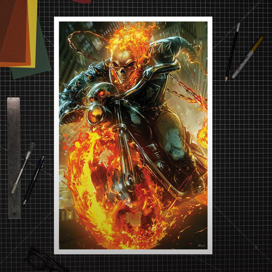Marvel Art Print Cosmic Ghost Rider 61 x 41 cm - unframed 0747720273573