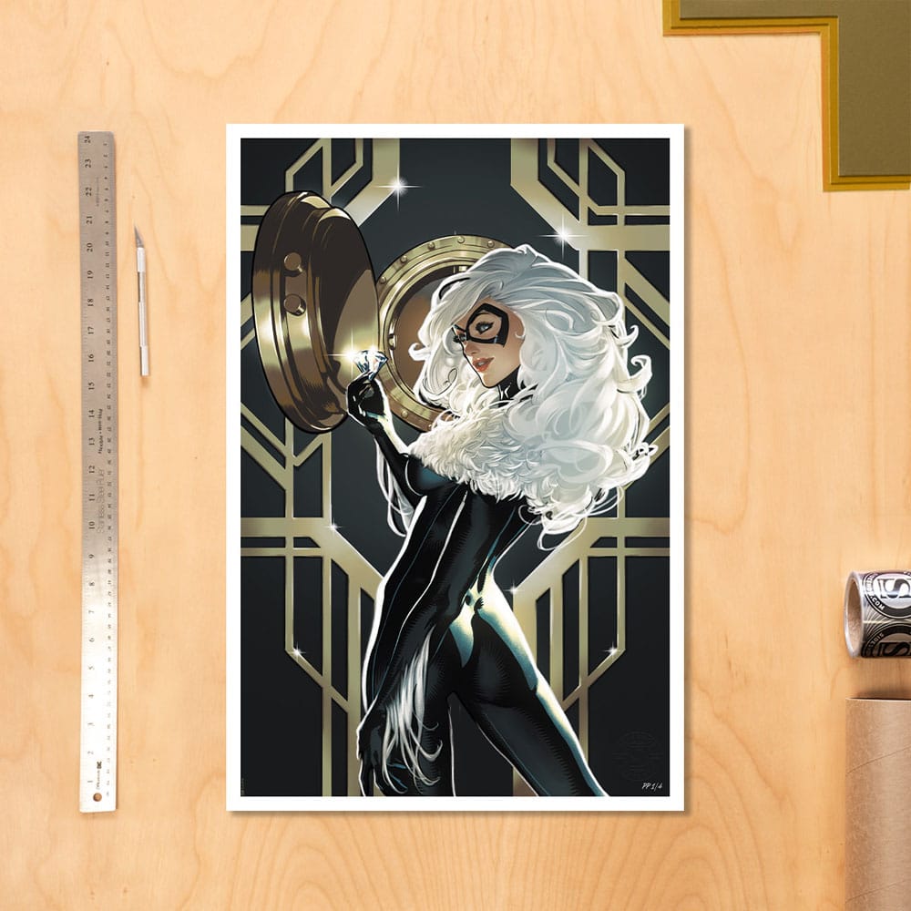The Amazing Spider-Man Art Print Cosmic Black Cat 61 x 41 cm - unframed 0747720272569