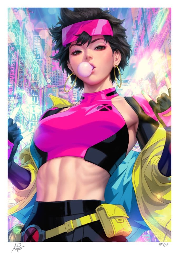 X-Men Marvel Art Print Jubilee 46 x 61 cm - unframed 0747720272583