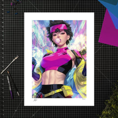X-Men Marvel Art Print Jubilee 46 x 61 cm - unframed 0747720272583