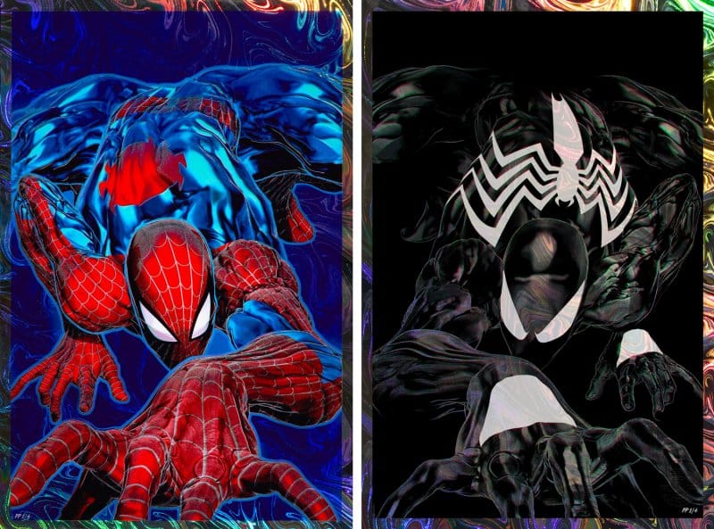 Marvel Set of 2 Art Prints Spider-Man '94 Deluxe Set 61 x 41 cm - unframed 0747720274839