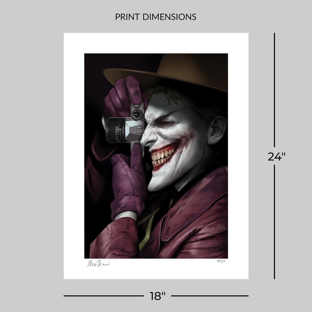 DC Comics Fine Art Print Batman: The Killing Joke Reprise 46 x 61 cm - unframed 0747720289390