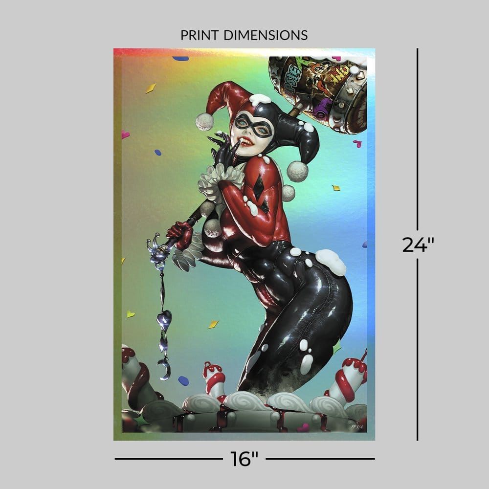 DC Comics Fine Art Print Harley Quinn (Exclusive Edition) 41 x 61 cm - unframed 0747720288553