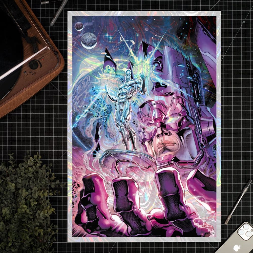 Marvel Fine Art Print Death of the Silver Surfer 41 x 61 cm - unframed 0747720274792