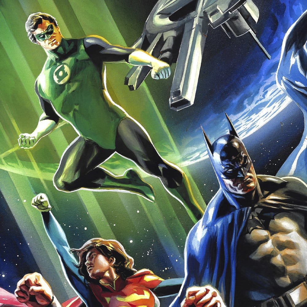 DC Comics Fine Art Print Justice League Unlimited 46 x 61 cm - unframed 0747720289635