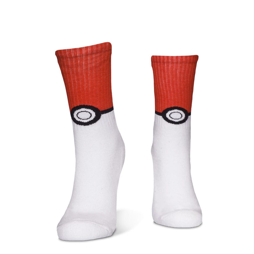 Pokémon Socks 3-Pack Pikachu Pokeball 39-42 8718526132915