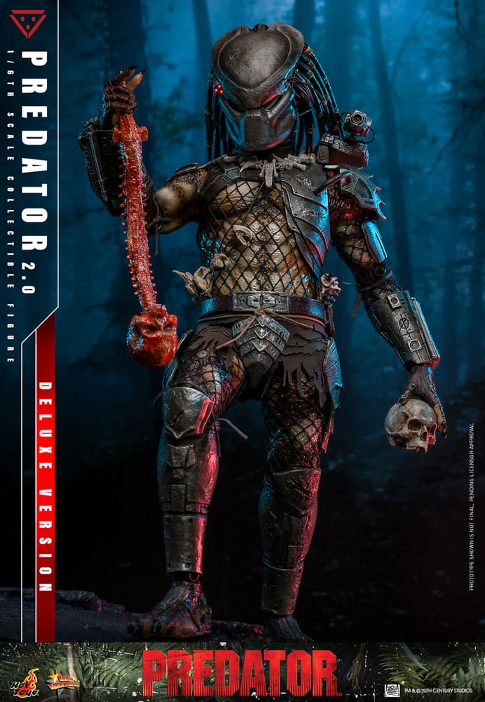 Predator Movie Masterpiece Action Figure 1/6 Predator (2.0) Deluxe Version 34 cm 4895228622006