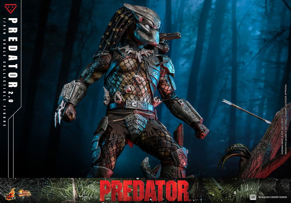 Predator Movie Masterpiece Action Figure 1/6 Predator (2.0) 34 cm 4895228621993