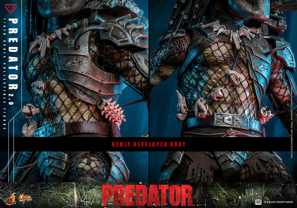 Predator Movie Masterpiece Action Figure 1/6 Predator (2.0) 34 cm 4895228621993
