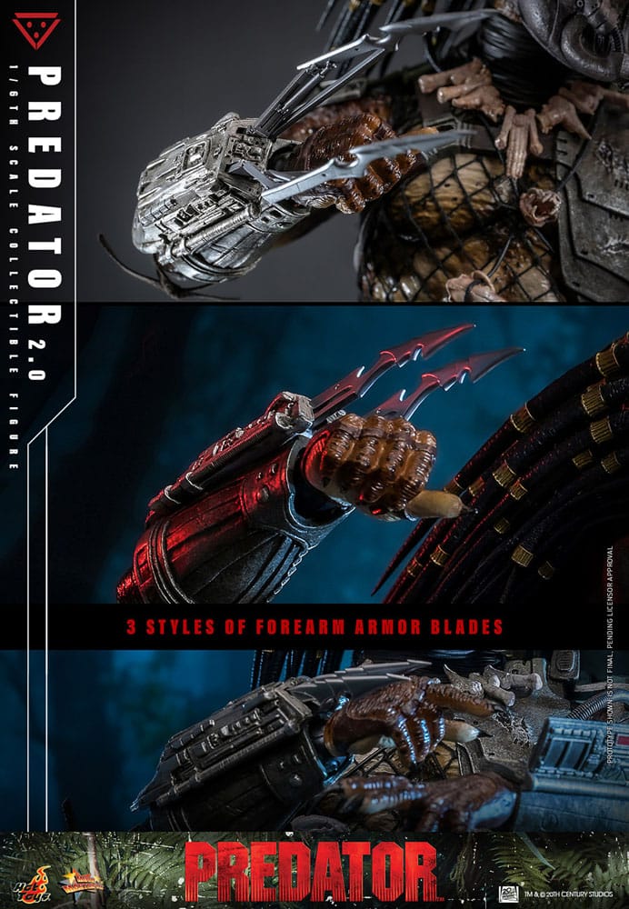 Predator Movie Masterpiece Action Figure 1/6 Predator (2.0) 34 cm 4895228621993