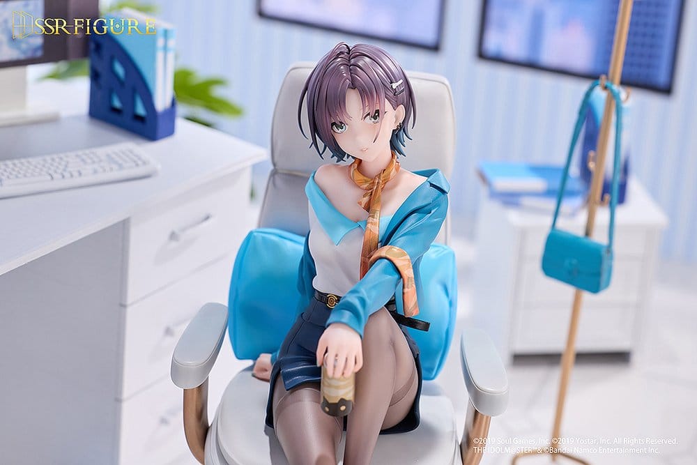 The Idolmaster: Shiny Colors x Mahjong Soul PVC Figure 1/7 Toru Asakura Effortless Work Ver. 21 cm 6977459540118