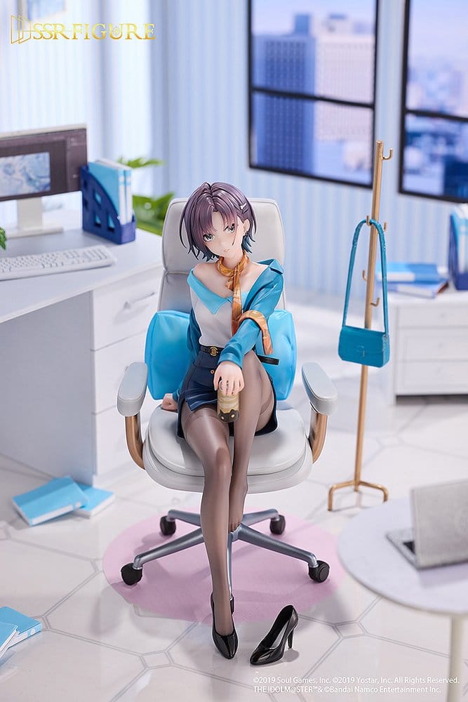 The Idolmaster: Shiny Colors x Mahjong Soul PVC Figure 1/7 Toru Asakura Effortless Work Ver. 21 cm 6977459540118