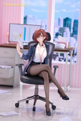 The Idolmaster Shiny Colors x Mahjong Soul PVC Figure 1/7 Madoka Higuchi Effortless Work Ver. 21 cm 6977459540149