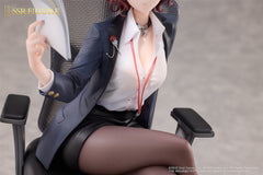 The Idolmaster Shiny Colors x Mahjong Soul PVC Figure 1/7 Madoka Higuchi Effortless Work Ver. 21 cm 6977459540149